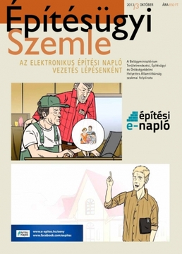 Építésügyi szemle 2013/3 - Az E-napló vezetése lépésenként